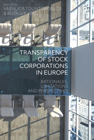 Książka Transparency of Stock Corporations in Europe TOUNTOPOULOS VASSILI