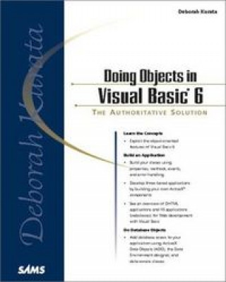 Knjiga Doing Objects in Microsoft Visual Basic 6 Deborah Kurata