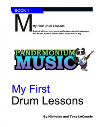 Buch My First Drum Lessons Nicholas Locascio