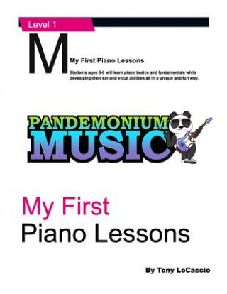 Kniha My First Piano Lesson Tony Locascio