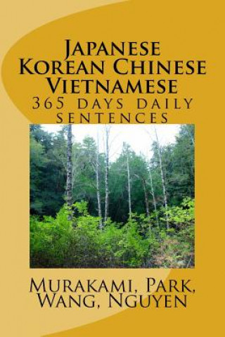 Könyv 365 Days Japanese Korean Chinese Vietnamese J Park