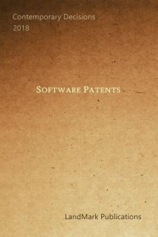 Knjiga Software Patents Landmark Publications