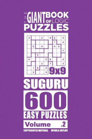 Könyv Giant Book of Logic Puzzles - Suguru 600 Easy Puzzles (Volume 2) Mykola Krylov