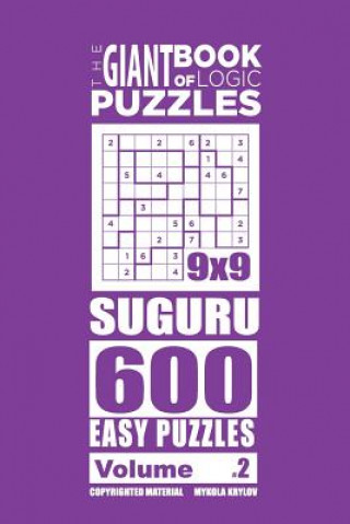 Kniha Giant Book of Logic Puzzles - Suguru 600 Easy Puzzles (Volume 2) Mykola Krylov