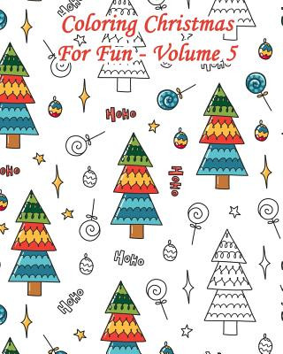 Книга Coloring Christmas for Fun Lanicart Books