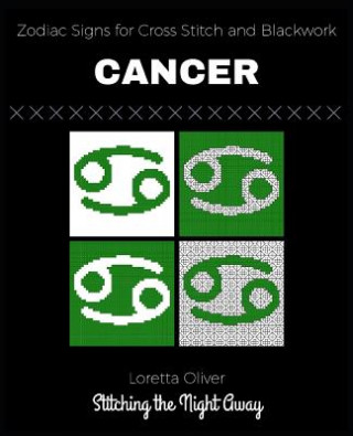 Carte Cancer Zodiac Signs for Cross Stitch and Blackwork Loretta Oliver