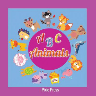 Knjiga ABC Animals Pixie Press