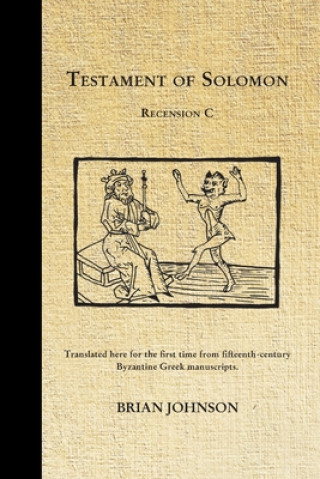 Kniha Testament of Solomon Brian Johnson