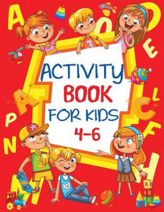 Książka Activity Book for Kids 4-6 Blue Wave Press