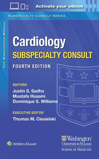 Книга Washington Manual Cardiology Subspecialty Consult Lindley