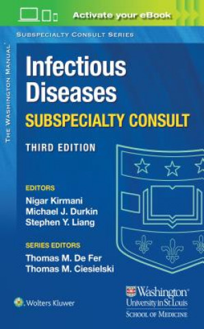 Книга Washington Manual Infectious Disease Subspecialty Consult Kirmani