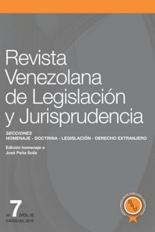 Книга Revista Venezolana de Legislación Y Jurisprudencia N° 7-II Torrealba S