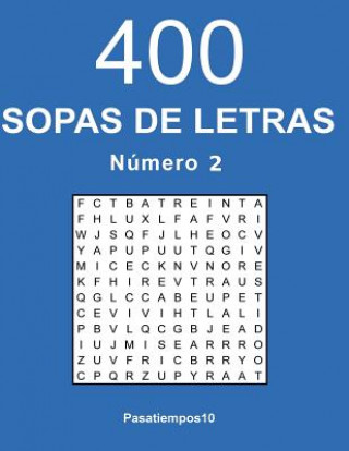Kniha 400 Sopas de letras - N. 2 Pasatiempos10