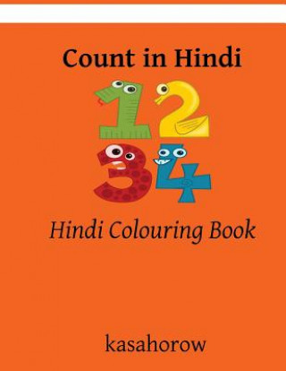 Könyv Count in Hindi: Hindi Colouring Book kasahorow