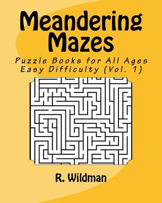 Książka Meandering Mazes: Puzzle Books for All Ages - Easy Difficulty R  Wildman