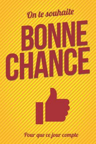 Carte Bonne chance - Jaune - Livre carte: Taille L (15x23cm) Thibaut Pialat