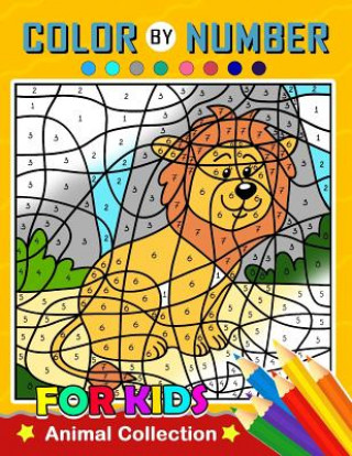 Book Color by Number for Kids: Animal Collection Activity book Balloon Publishing