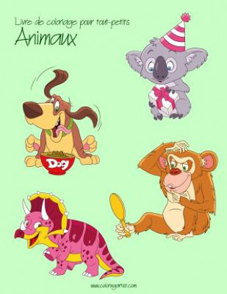 Kniha Livre de coloriage pour tout-petits Animaux 4 Nick Snels