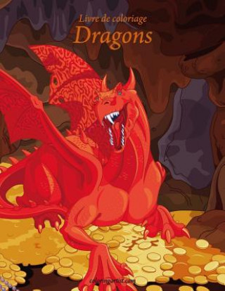 Książka Livre de coloriage Dragons 1 & 2 Nick Snels