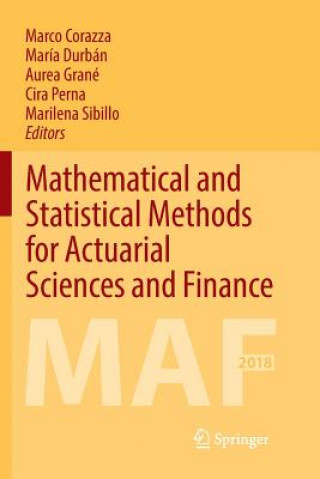 Knjiga Mathematical and Statistical Methods for Actuarial Sciences and Finance Marco Corazza