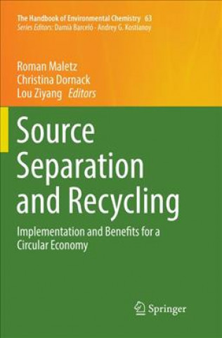 Kniha Source Separation and Recycling Roman Maletz