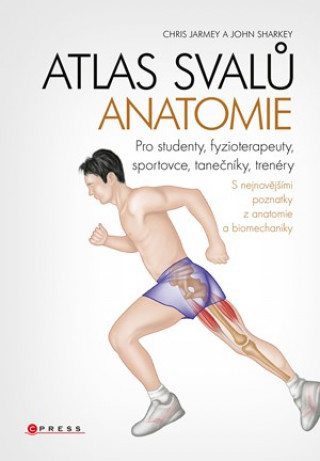 Carte Atlas svalů anatomie Chris Jarmey