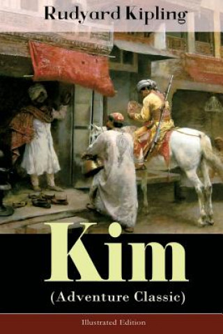 Könyv Kim (Adventure Classic) - Illustrated Edition Rudyard Kipling