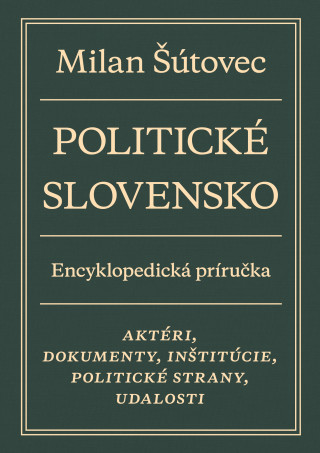 Könyv Politické Slovensko Milan Šútovec