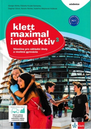 Kniha Klett Maximal Interaktiv 3 učebnice neuvedený autor