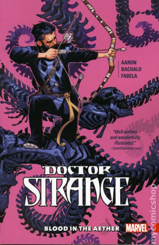 Książka Doctor Strange Krev v éteru Jason Aaron