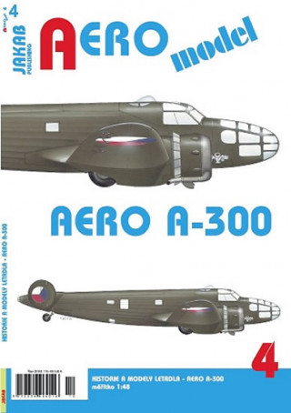 Kniha AEROmodel 4 - AERO A-300 collegium