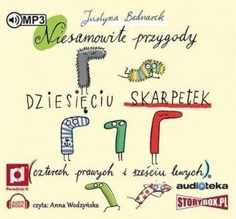 Аудио Niesamowite przygody dziesięciu skarpetek Bednarek Justyna
