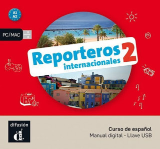 Kniha Reporteros int. 2 (A1-A2) – Llave USB 