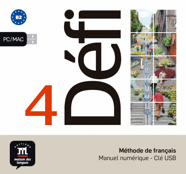 Könyv Défi 4 (B2) – Clé USB 