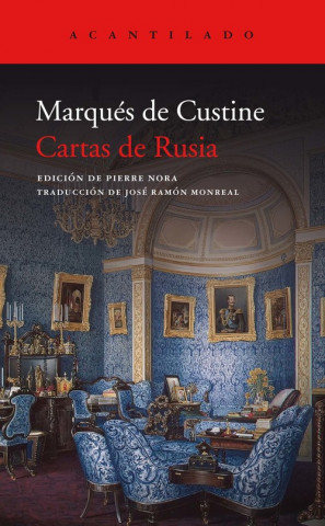 Carte CARTAS DE RUSIA MARQUES DE CUSTINE