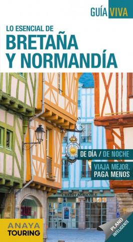 Carte BRETAÑA Y NORMANDIA 2019 