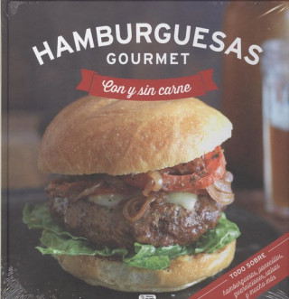 Livre HAMBURGUESAS GOURMET CON Y SIN CARNE 