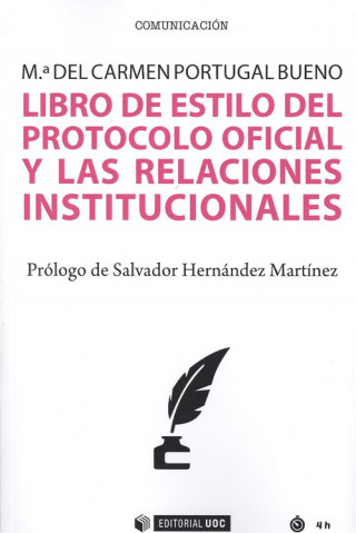 Książka LIBRO DE ESTILO DEL PROTOCOLO OFICIAL Y LAS RELACIONES INSTITUCIONALES MARIA DEL CARMEN PORTUGAL BUENO