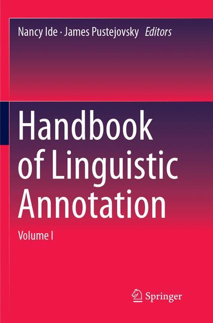 Kniha Handbook of Linguistic Annotation Nancy Ide