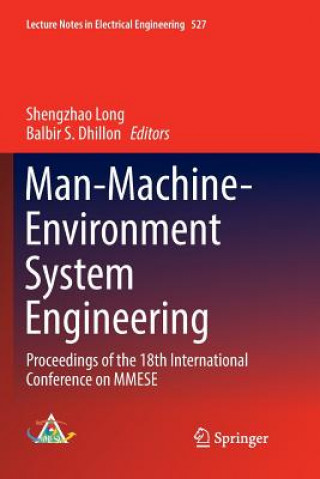 Książka Man-Machine-Environment System Engineering Shengzhao Long