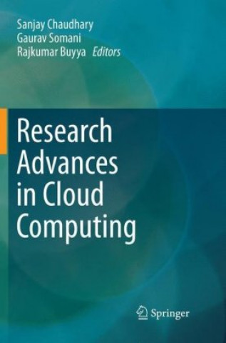 Buch Research Advances in Cloud Computing Rajkumar Buyya