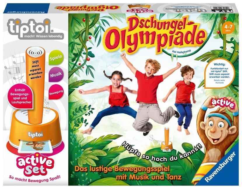 Hra/Hračka tiptoi® active Set Dschungel-Olympiade 