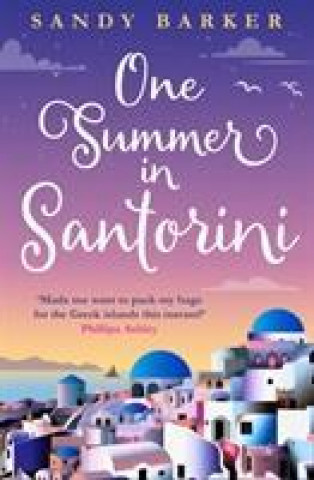 Kniha One Summer in Santorini Sandy Barker
