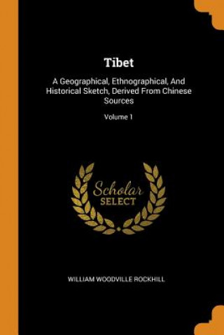 Carte Tibet WILLIAM WO ROCKHILL