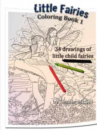 Book Little Fairies Coloring Book 1 Denise McGill