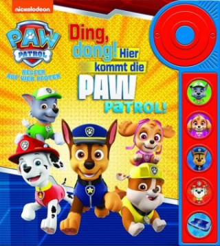 Книга PAW Patrol - Ding, dong! Hier kommt die PAW Patrol - Soundbuch 