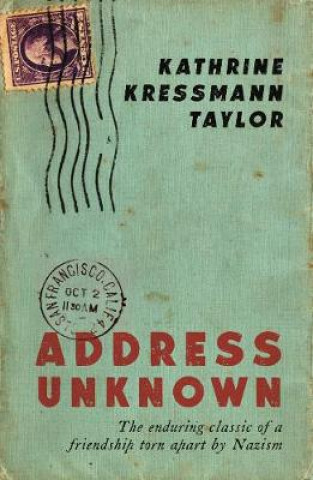 Kniha Address Unknown Kressmann Taylor