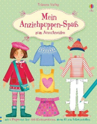 Carte Mein Anziehpuppen-Spaß zum Ausschneiden Fiona Watt