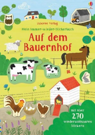Книга Mein Immer-wieder-Stickerbuch: Auf dem Bauernhof Jessica Greenwell