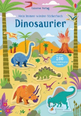 Книга Mein Immer-wieder-Stickerbuch: Dinosaurier Kirsteen Robson